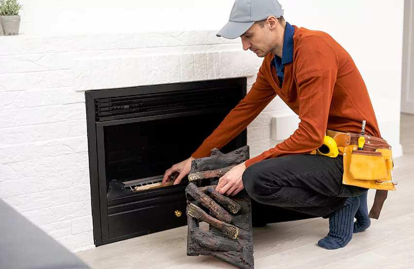 Wood Fireplace Repair in Hanover Park