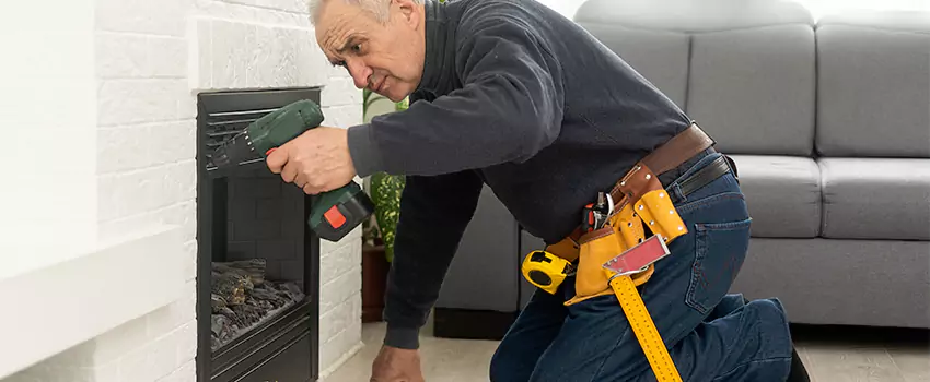 New Indoor Fireplace Installation in Hanover Park, Illinois