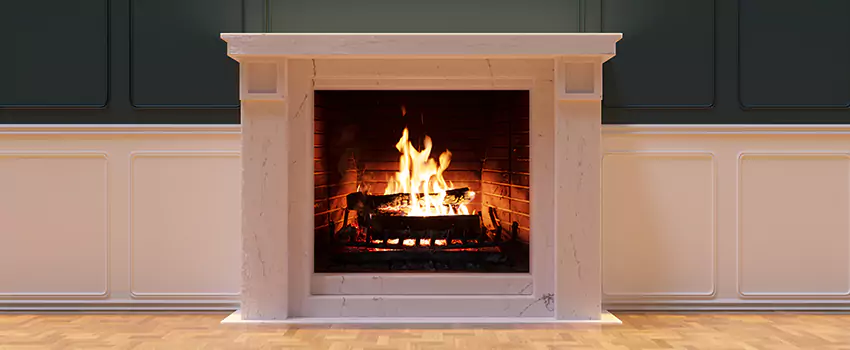 Open Flame Wood-Burning Fireplace Installation Services in Hanover Park, Illinois