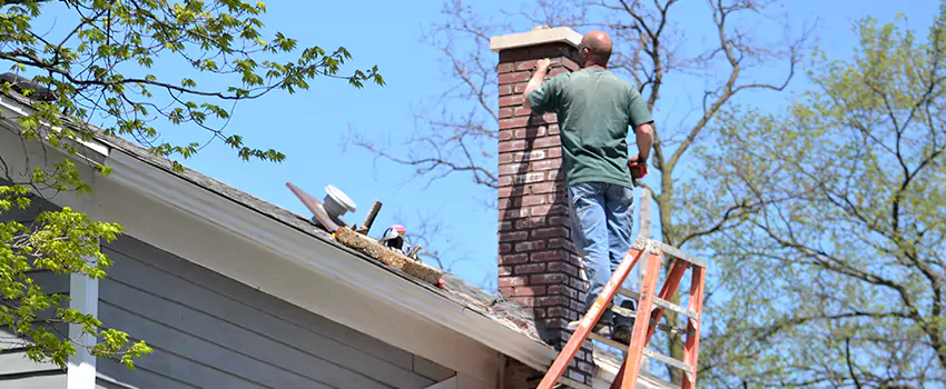 Vinyl and PVC Chimney Flashing Installation in Hanover Park, IL